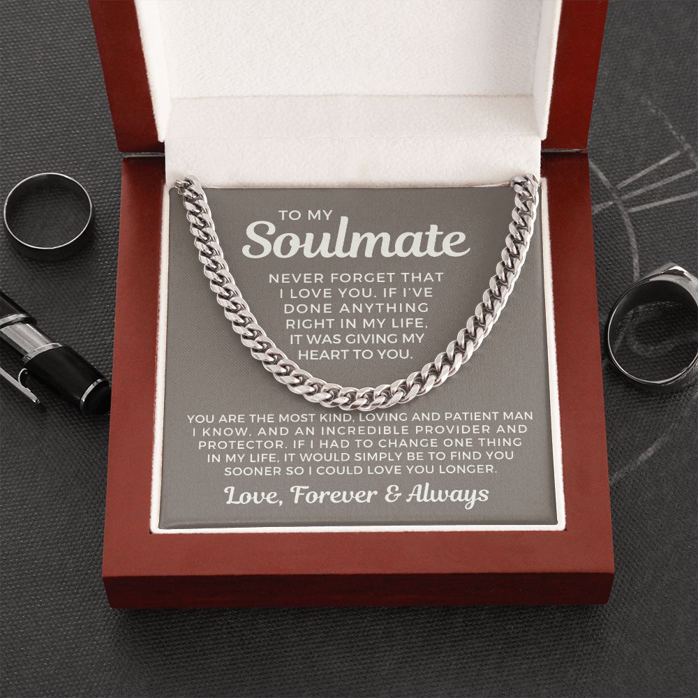 Soulmate Gift | One Thing Cuban Link Chain 0575T11