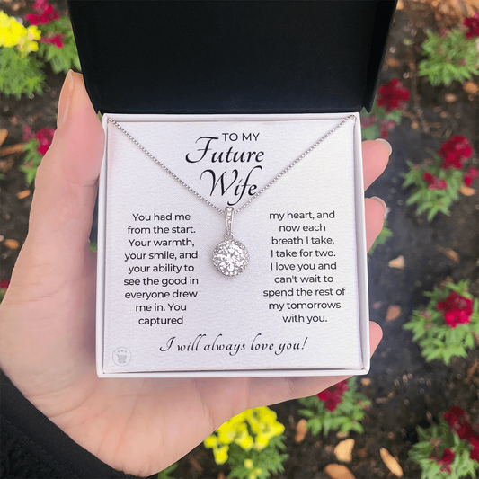 Future Wife, Future Mrs. Gift | Each Breath Necklace 0482T1
