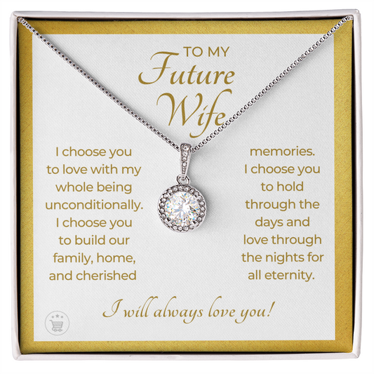 Future Wife, Future Mrs. Gift | I Choose Necklace 0481T4
