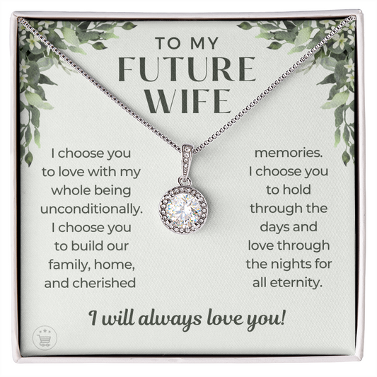 Future Wife, Future Mrs. Gift | I Choose Necklace 0481T5
