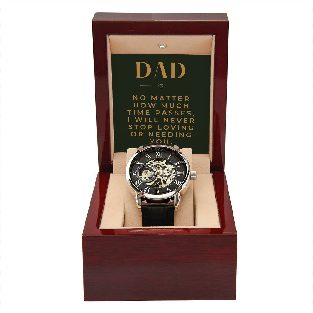 Gift For Dad | Never Stop Men's Watch 0671T1