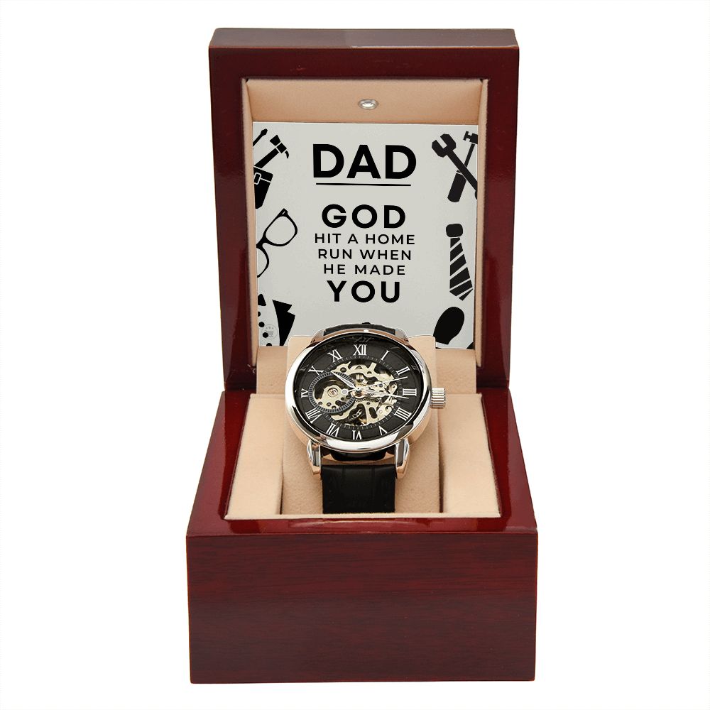 Gift For Dad | Home Run Men's Watch 0667T4