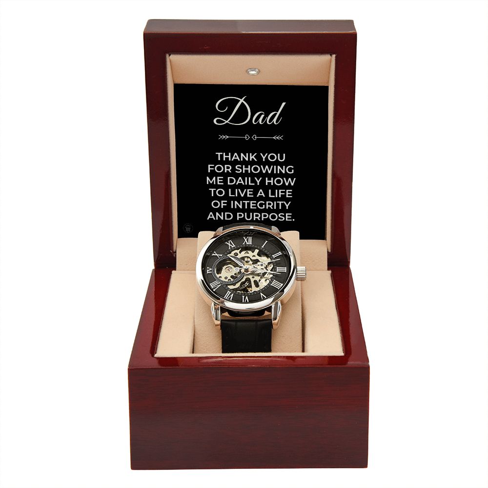 Gift For Dad | Thank You Men's Watch 0668T7