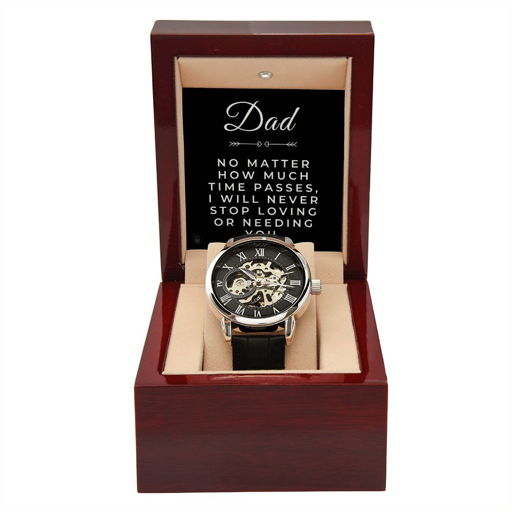 Gift For Dad | Never Stop Men's Watch 0671T7