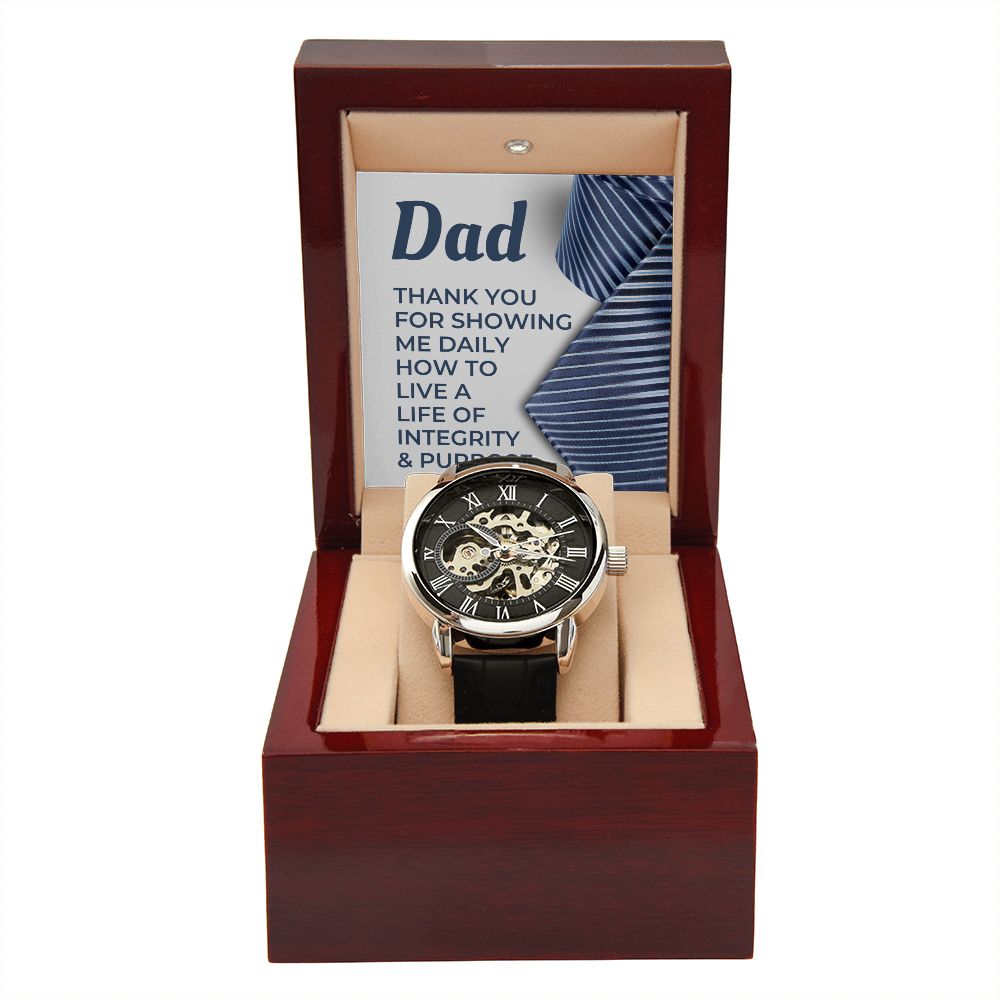 Gift For Dad | Thank You Men's Watch 0668T5