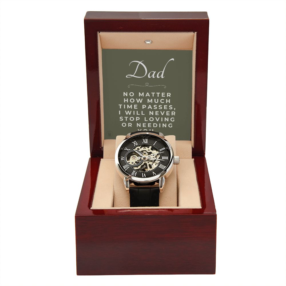 Gift For Dad | Never Stop Men's Watch 0671T10