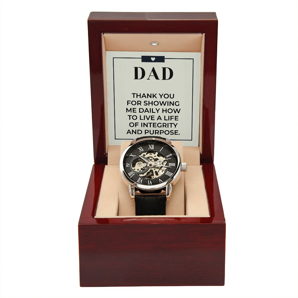 Gift For Dad | Thank You Men's Watch 0668T2
