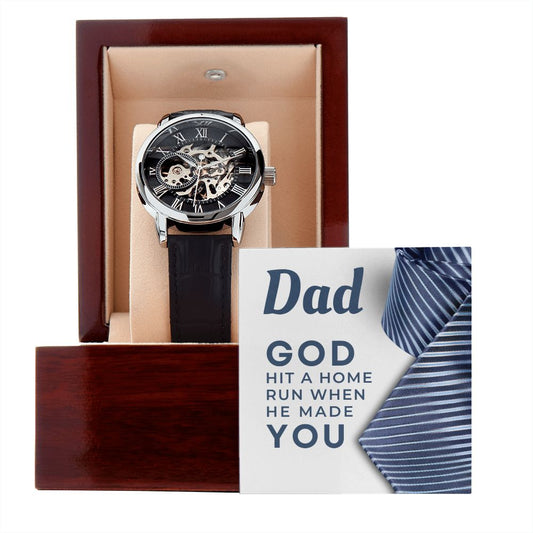 Gift For Dad | Home Run Men's Watch 0667T5