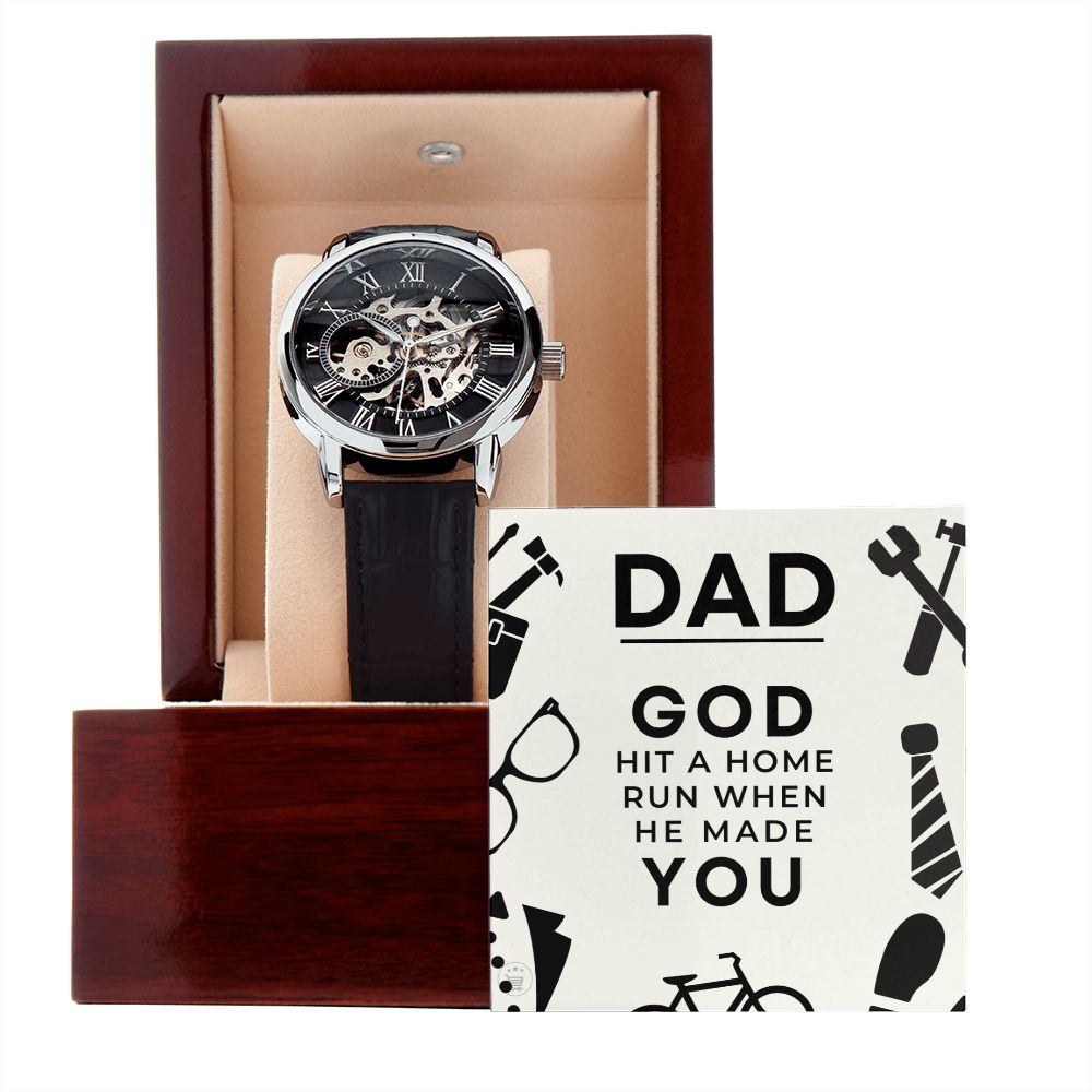 Gift For Dad | Home Run Men's Watch 0667T4