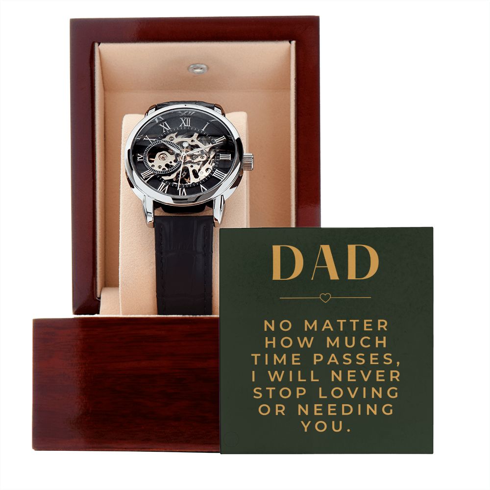 Gift For Dad | Never Stop Men's Watch 0671T1