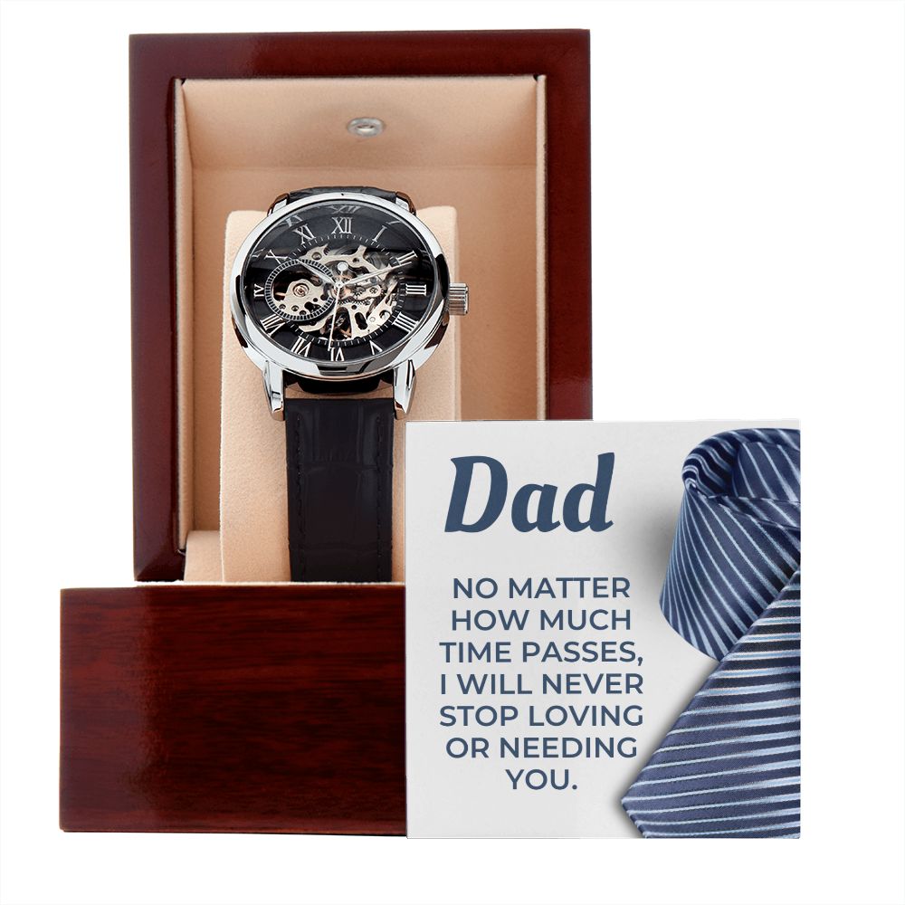 Gift For Dad | Never Stop Men's Watch 0671T5