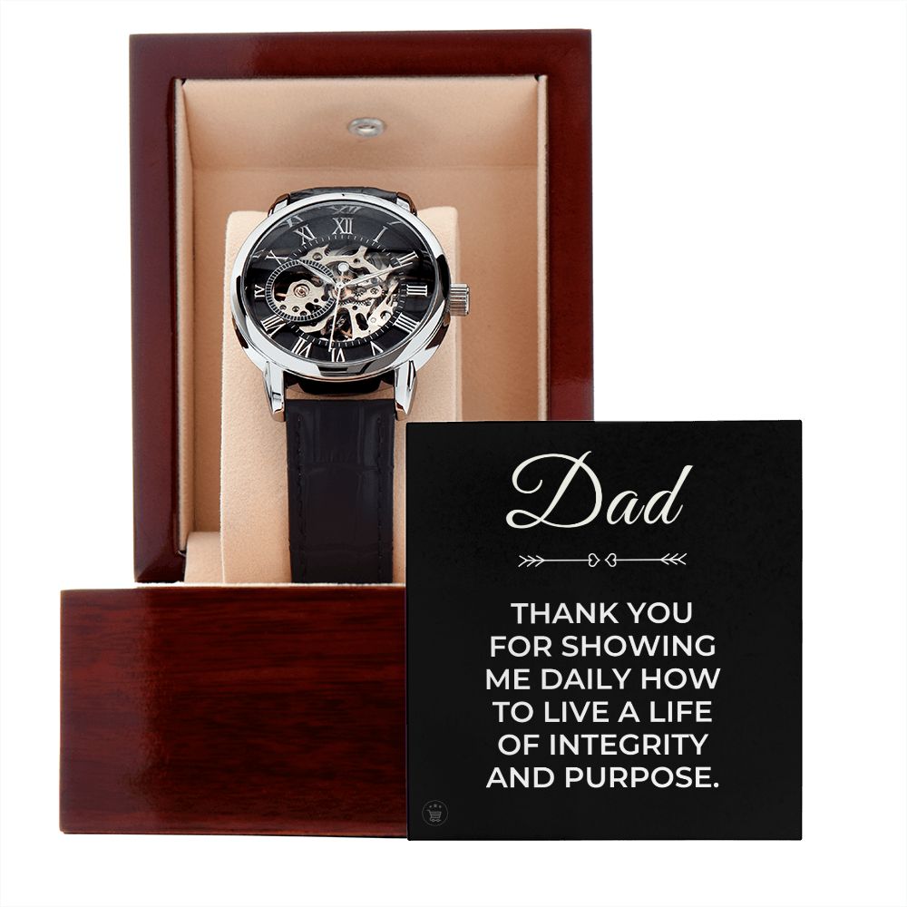 Gift For Dad | Thank You Men's Watch 0668T7