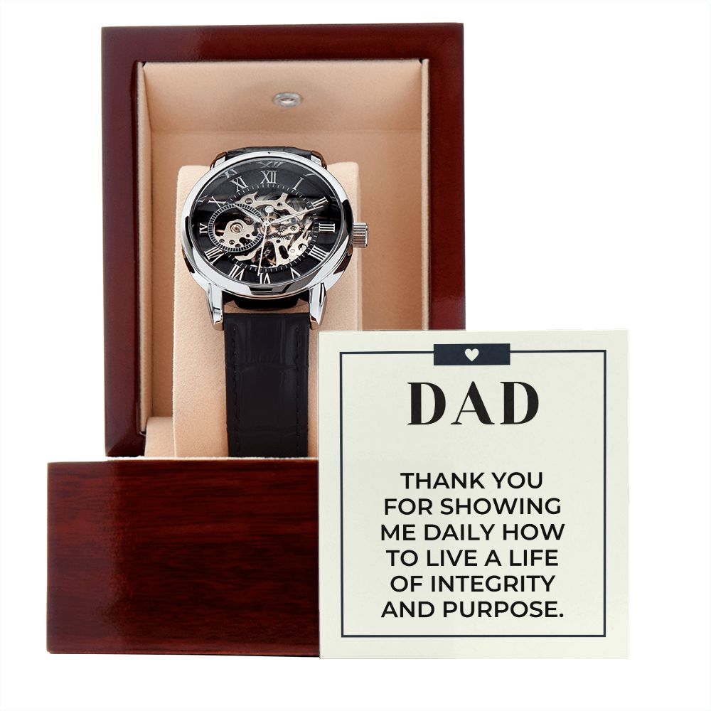 Gift For Dad | Thank You Men's Watch 0668T2