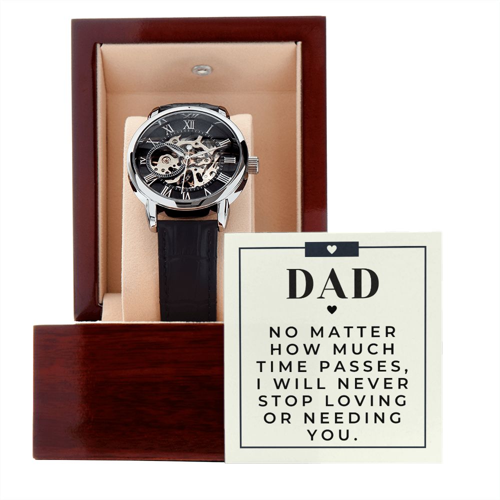 Gift For Dad | Never Stop Men's Watch 0671T2