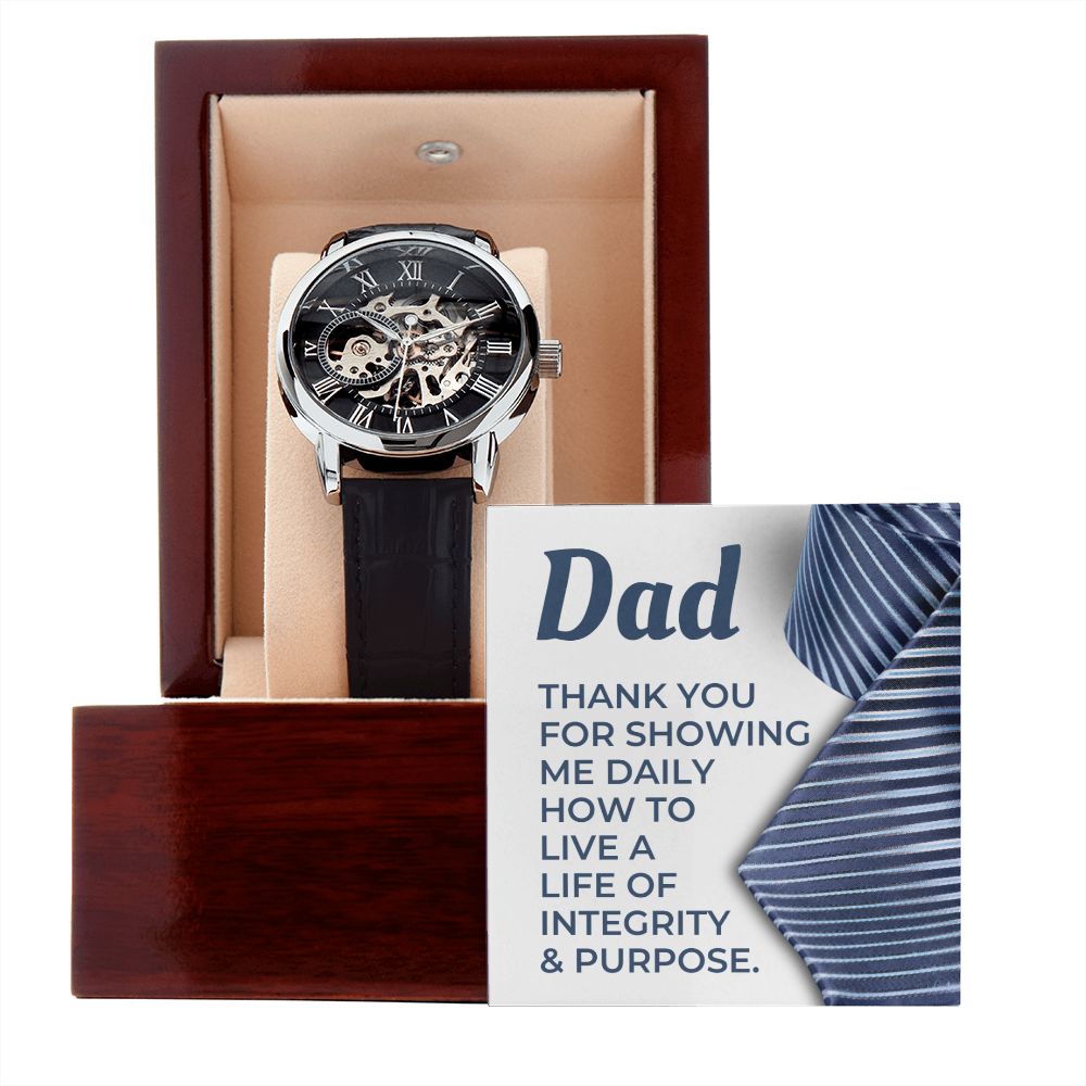 Gift For Dad | Thank You Men's Watch 0668T5