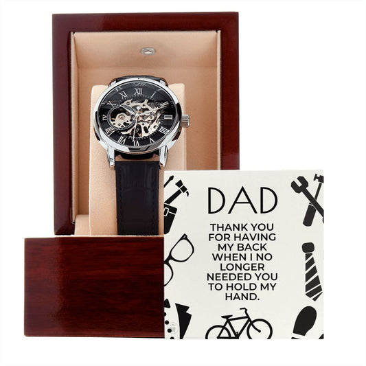 Gift For Dad | Thank You Men's Watch 0666T4
