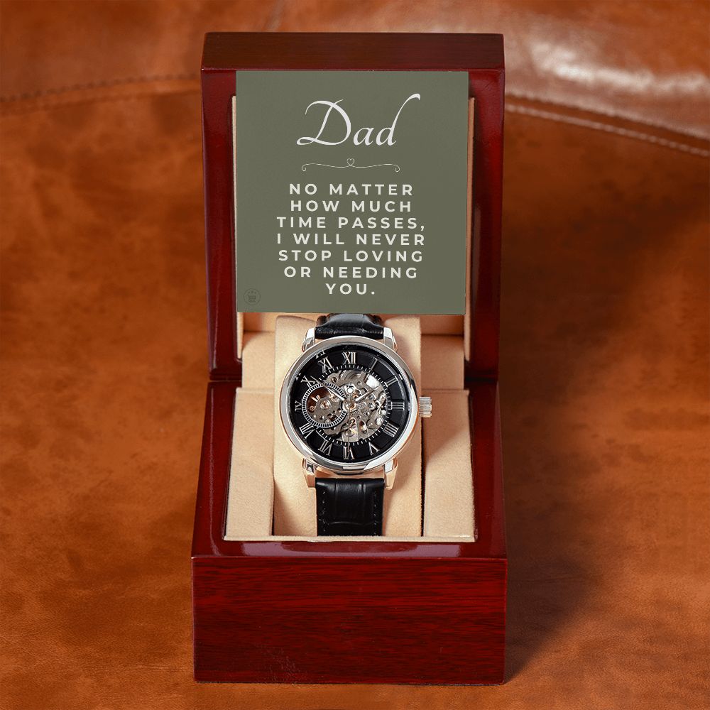 Gift For Dad | Never Stop Men's Watch 0671T10