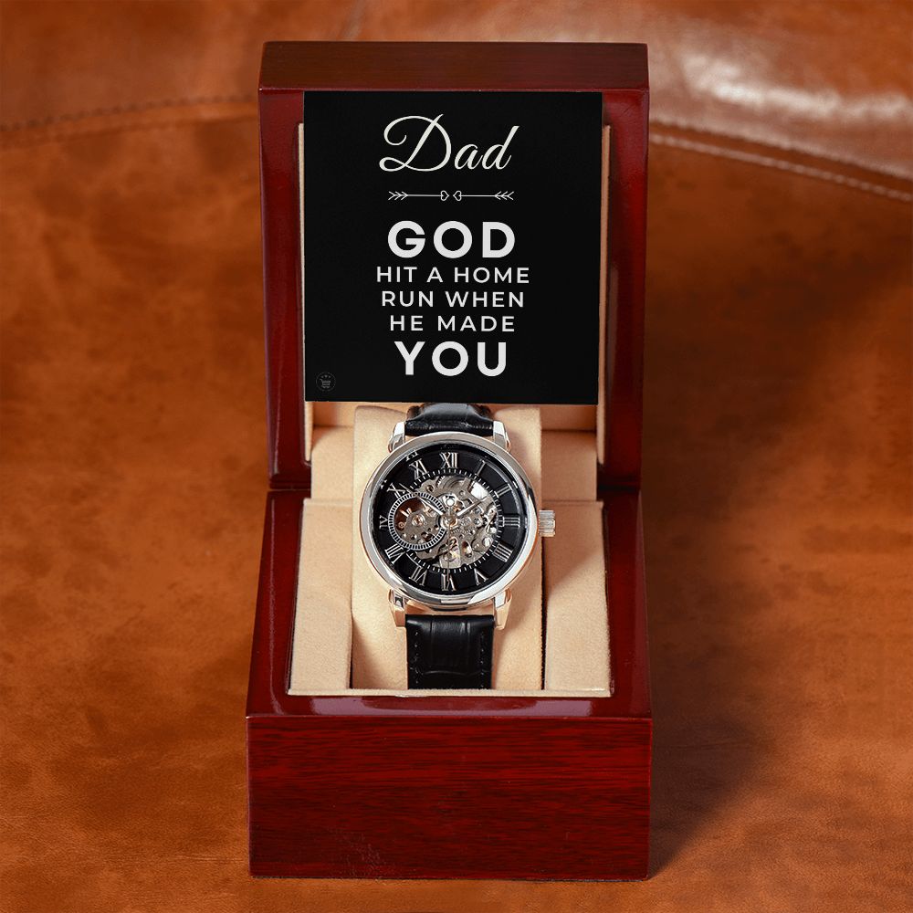 Gift For Dad | Home Run Men's Watch 0667T7