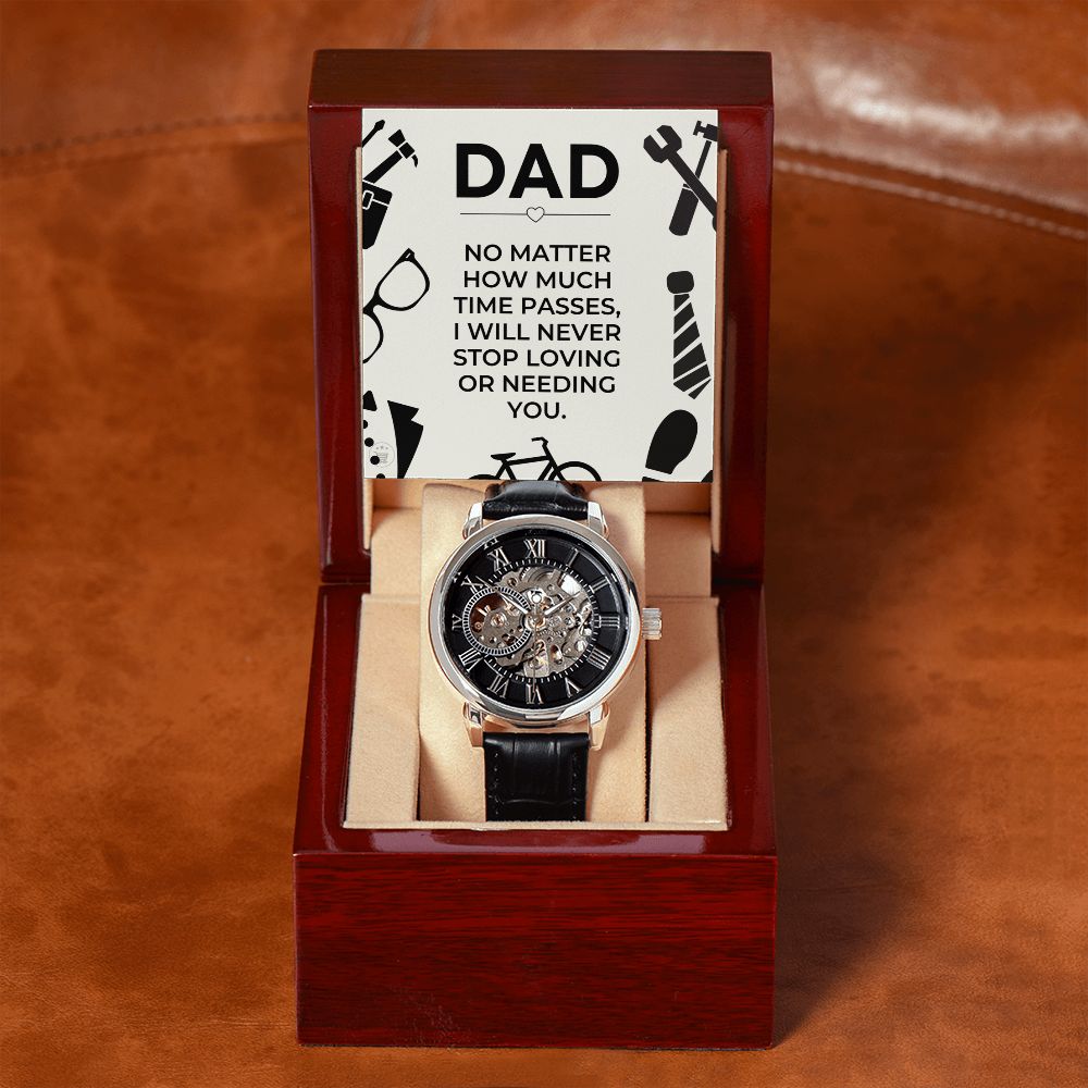 Gift For Dad | Never Stop Men's Watch 0671T4