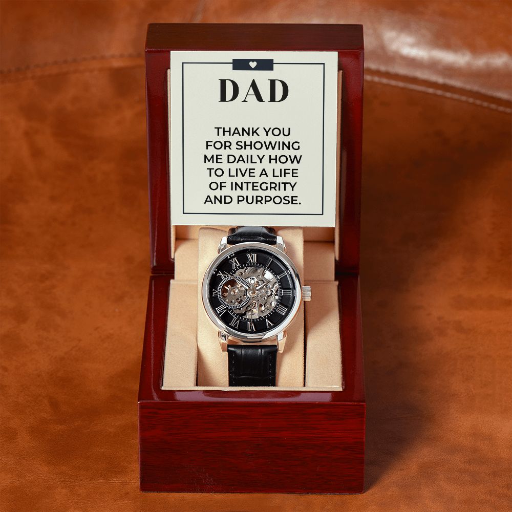 Gift For Dad | Thank You Men's Watch 0668T2
