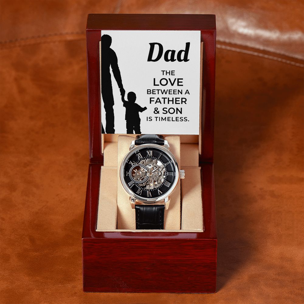 Gift For Dad From Son | Father and Son Men's Watch 0669T3