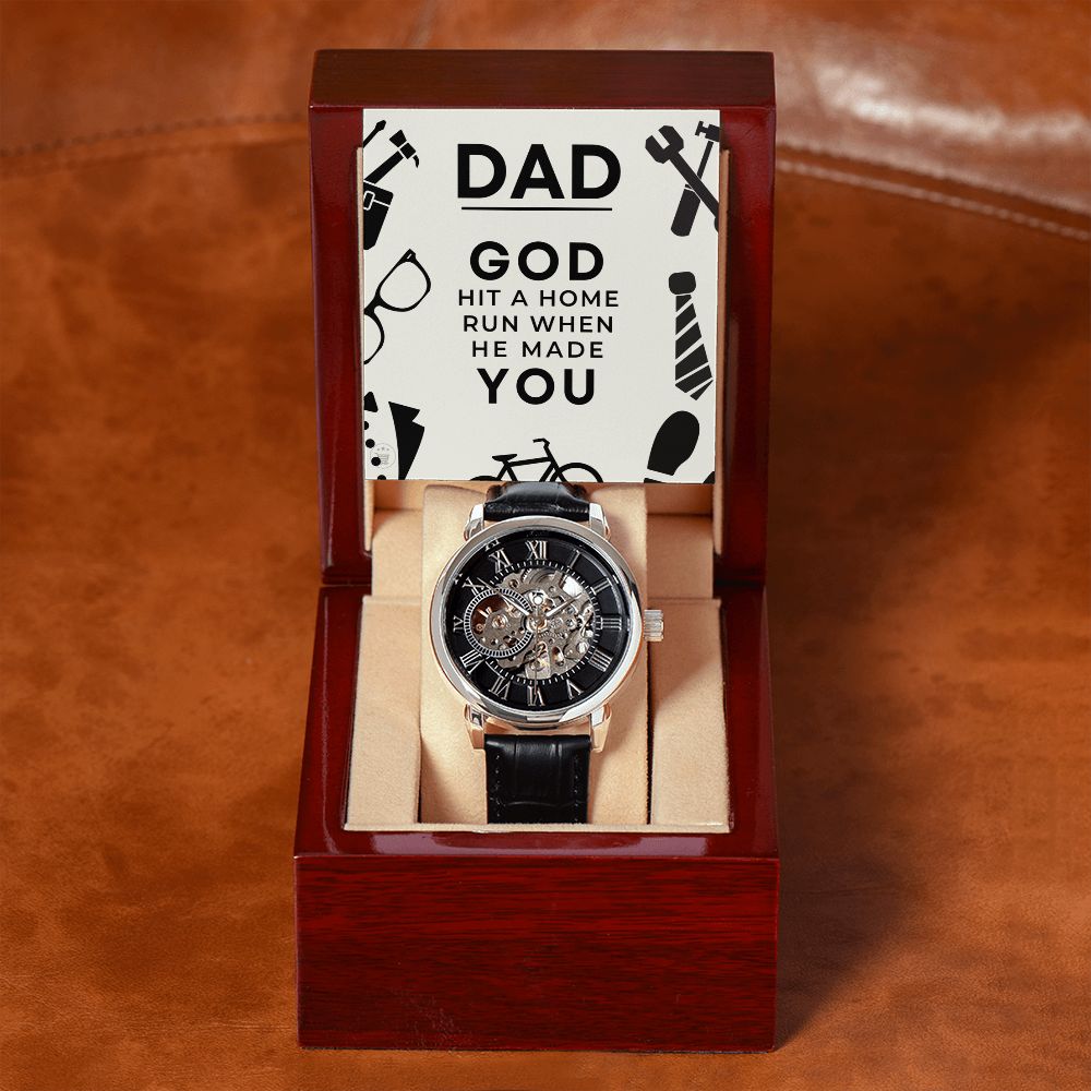 Gift For Dad | Home Run Men's Watch 0667T4