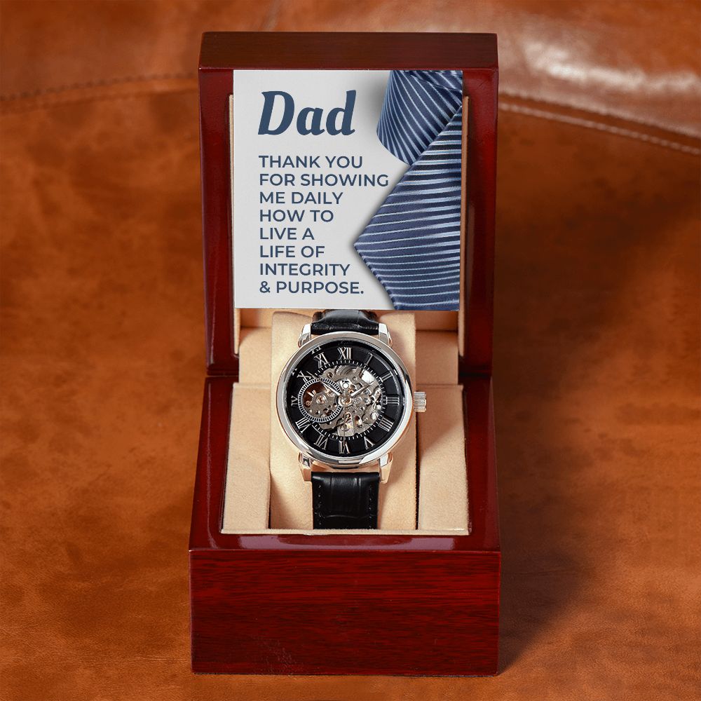 Gift For Dad | Thank You Men's Watch 0668T5