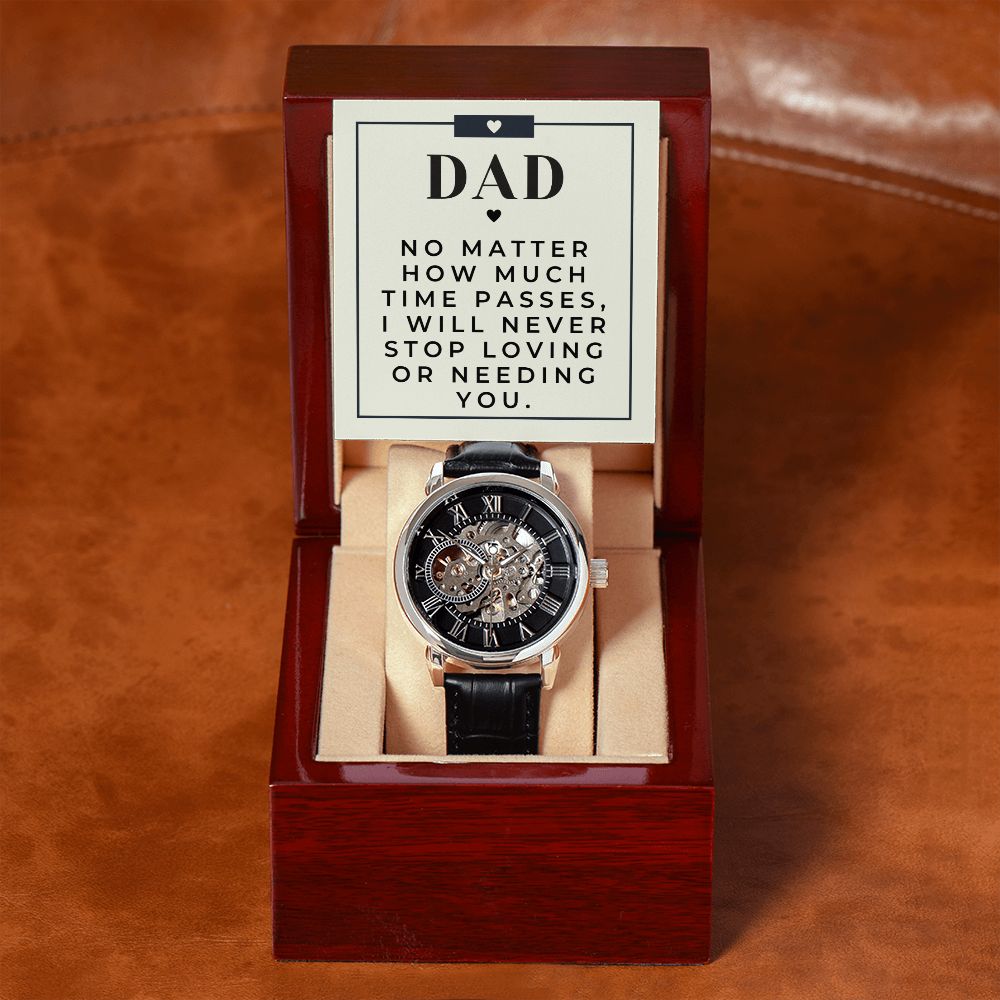 Gift For Dad | Never Stop Men's Watch 0671T2