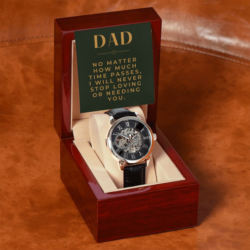 Gift For Dad | Never Stop Men's Watch 0671T1