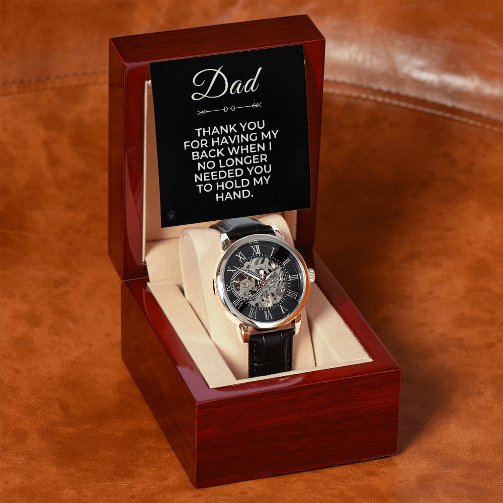 Gift For Dad | Thank You Men's Watch 0666T7