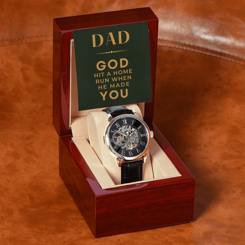 Gift For Dad | Home Run Men's Watch 0667T1