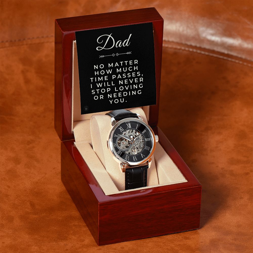 Gift For Dad | Never Stop Men's Watch 0671T7