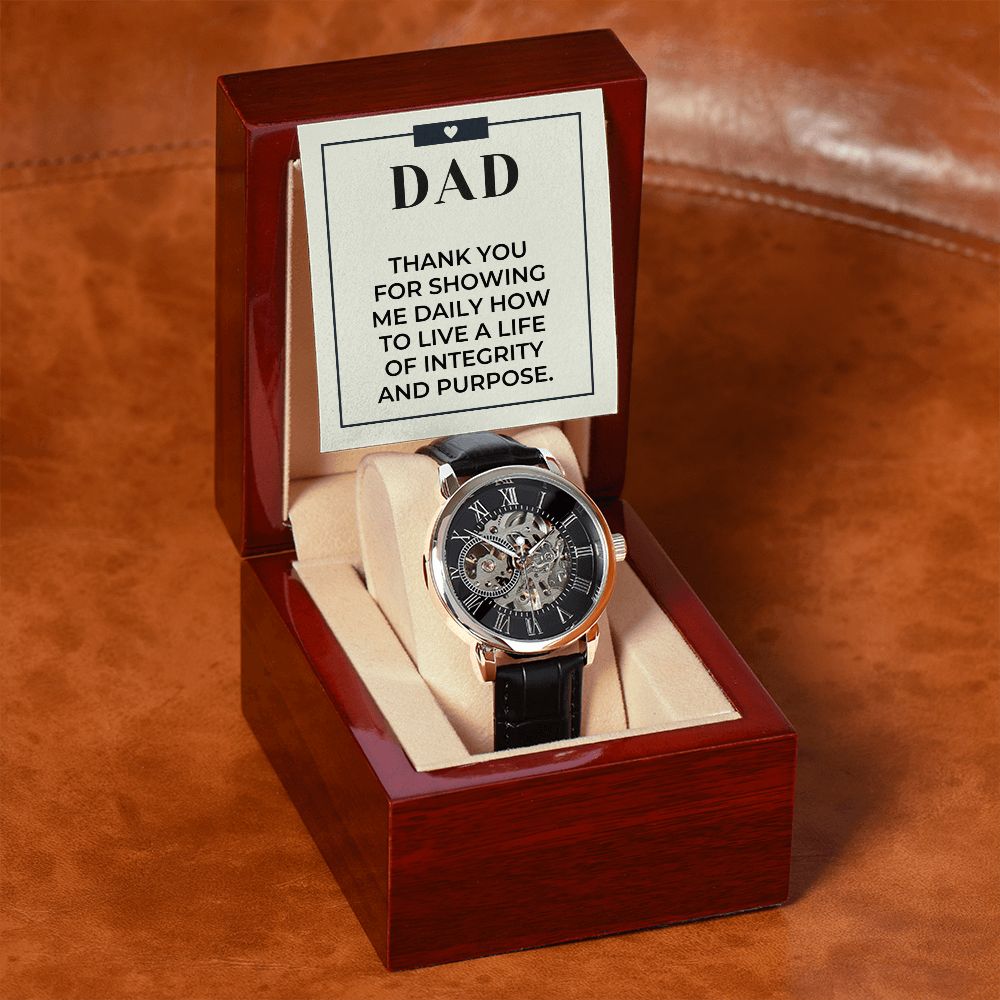 Gift For Dad | Thank You Men's Watch 0668T2