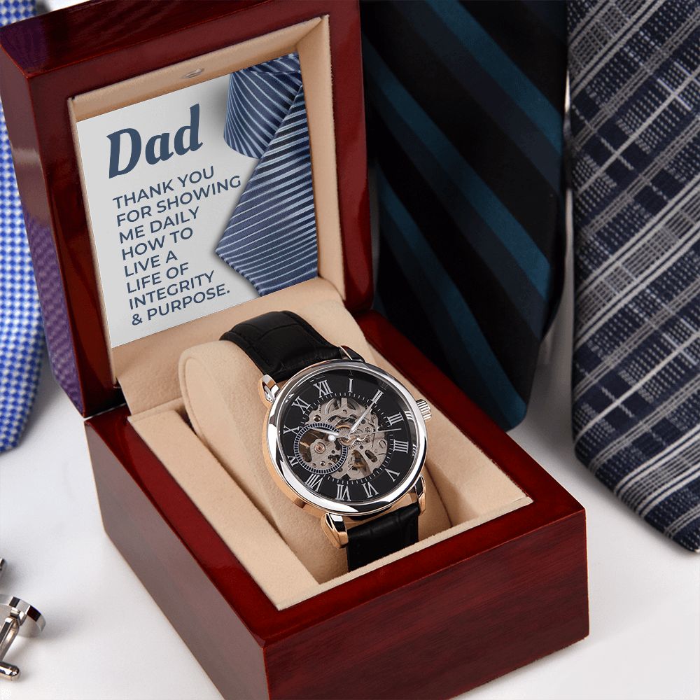 Gift For Dad | Thank You Men's Watch 0668T5