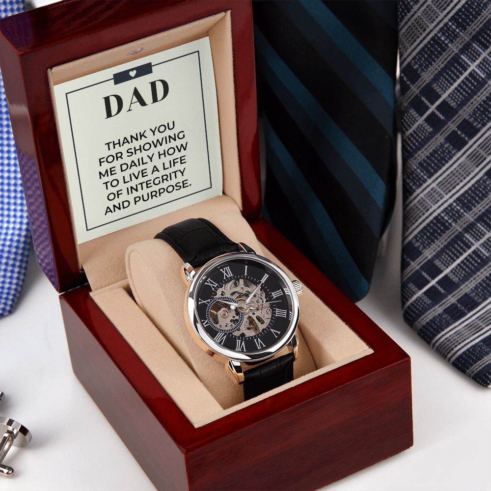Gift For Dad | Thank You Men's Watch 0668T2