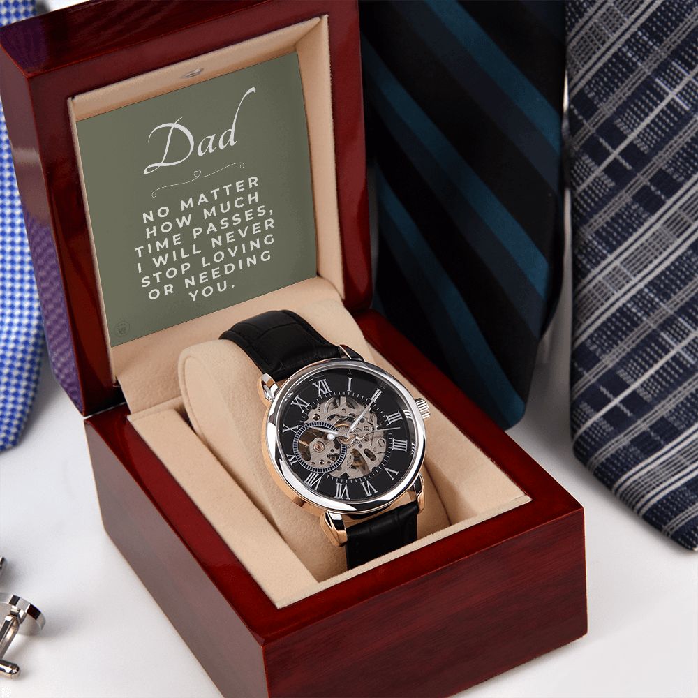 Gift For Dad | Never Stop Men's Watch 0671T10