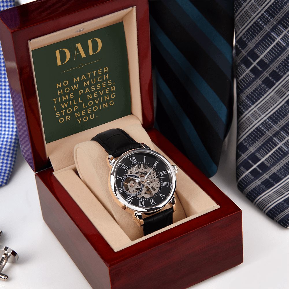 Gift For Dad | Never Stop Men's Watch 0671T1