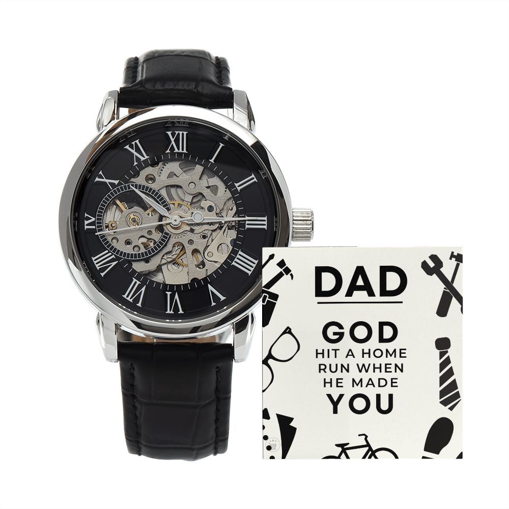 Gift For Dad | Home Run Men's Watch 0667T4