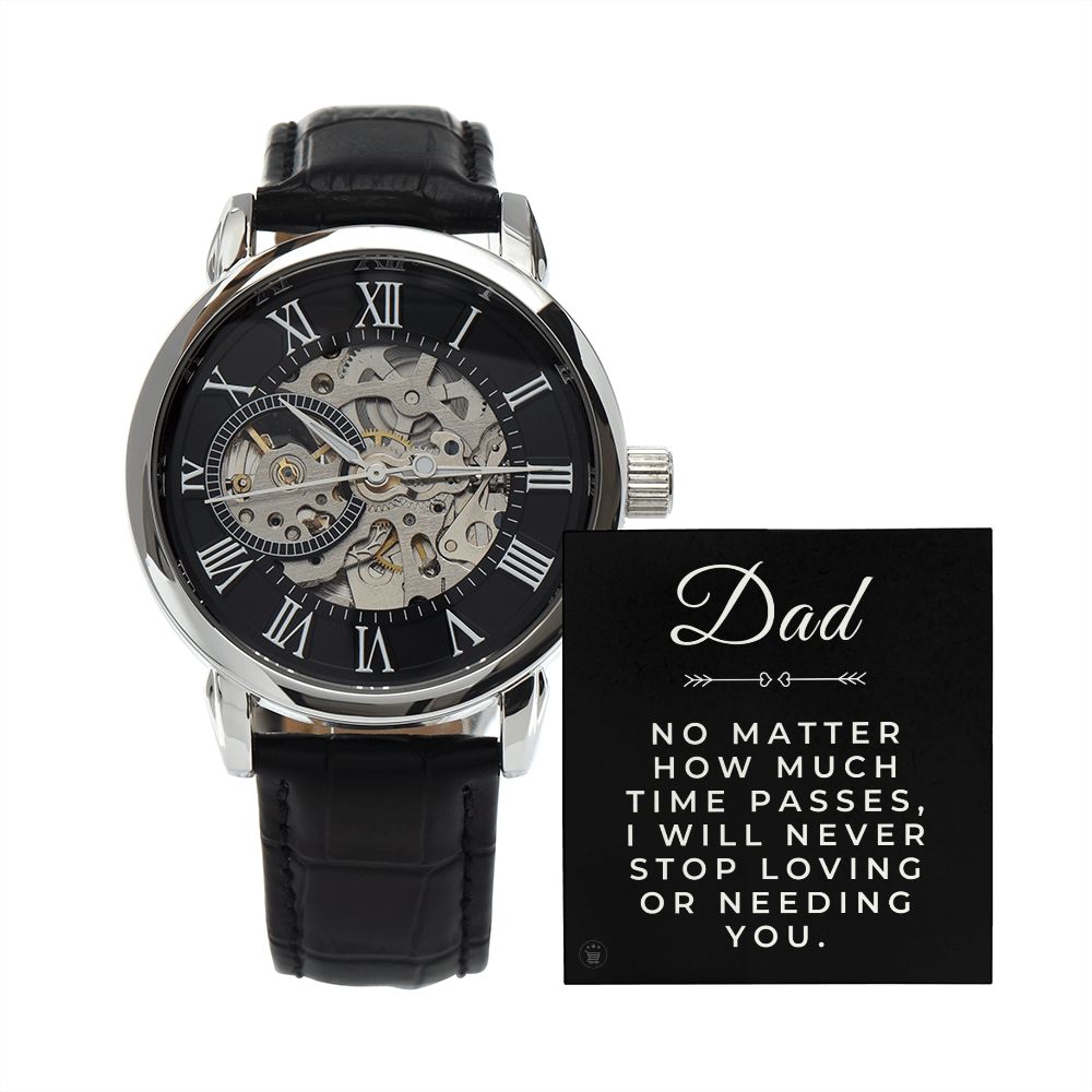 Gift For Dad | Never Stop Men's Watch 0671T7