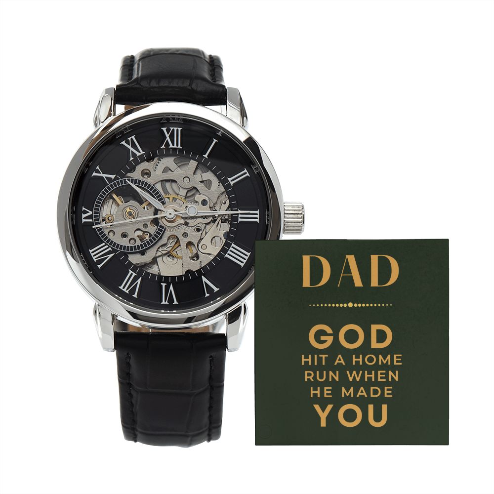 Gift For Dad | Home Run Men's Watch 0667T1