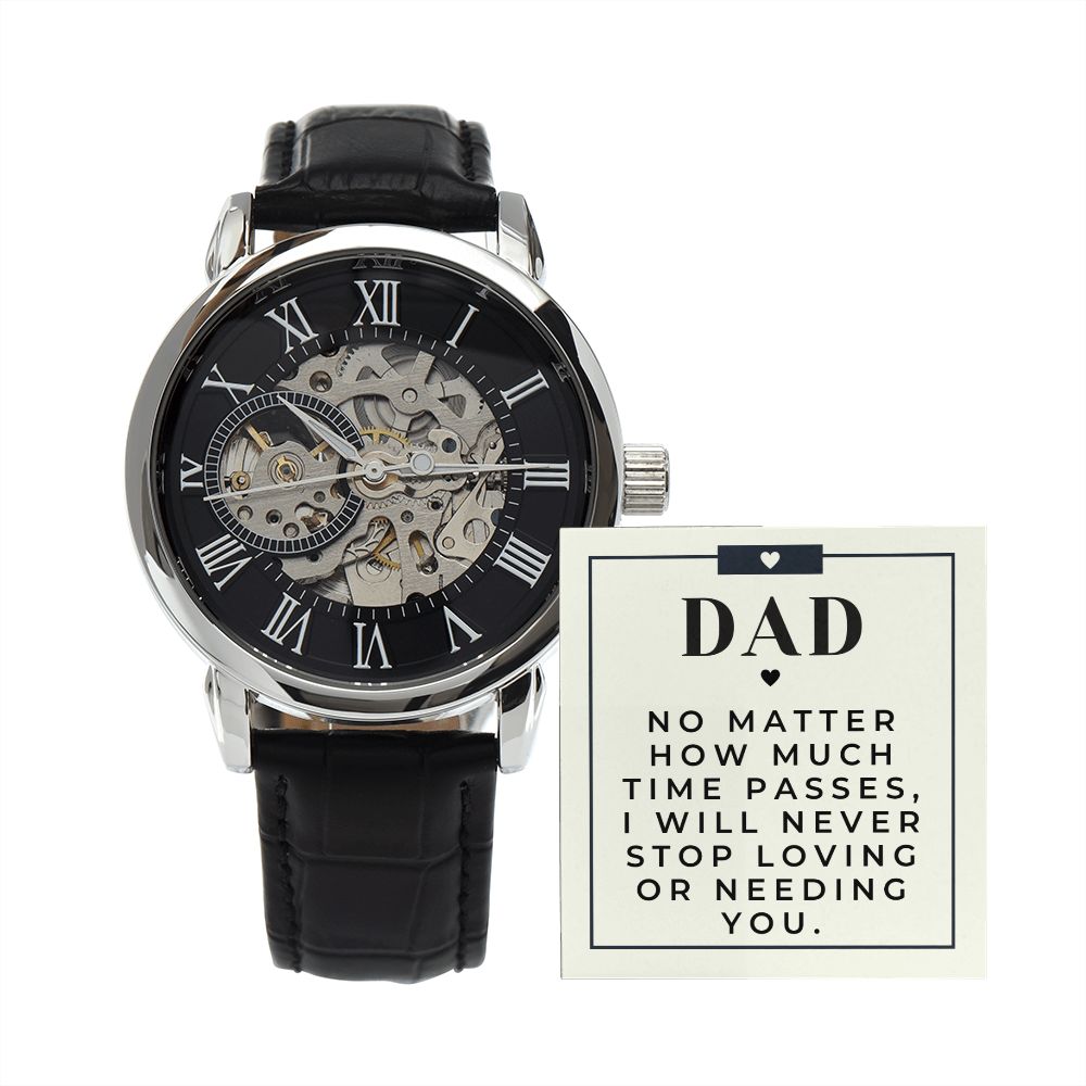 Gift For Dad | Never Stop Men's Watch 0671T2