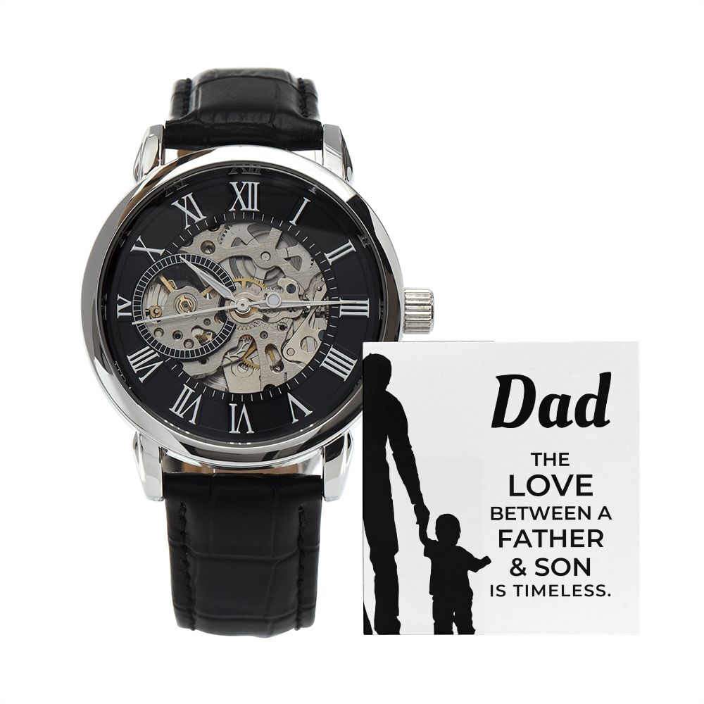 Gift For Dad From Son | Father and Son Men's Watch 0669T3