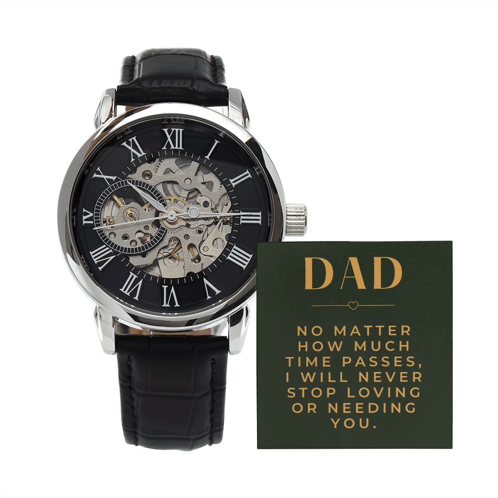 Gift For Dad | Never Stop Men's Watch 0671T1