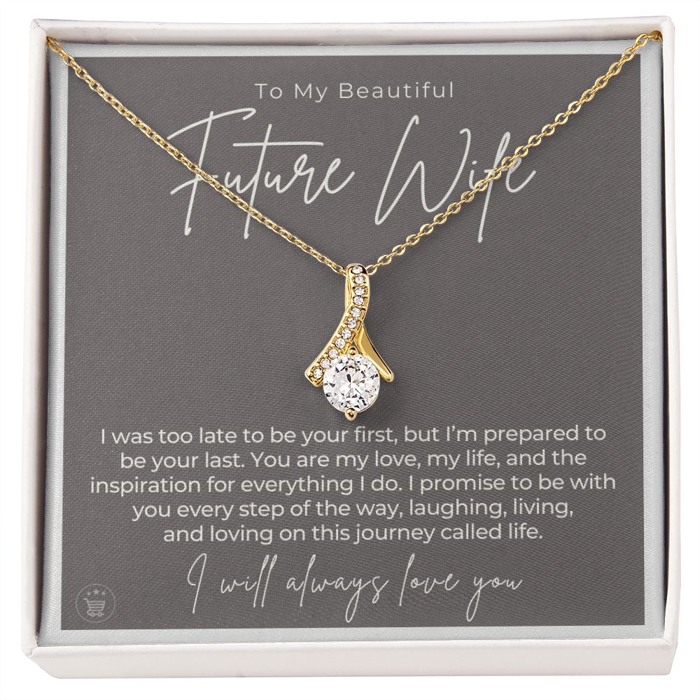 Future Wife, Mrs. Gift | Every Step Necklace 0644T11