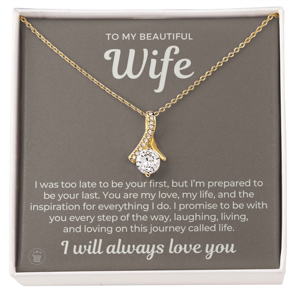 Gift For Wife | Every Step Necklace 0645T2