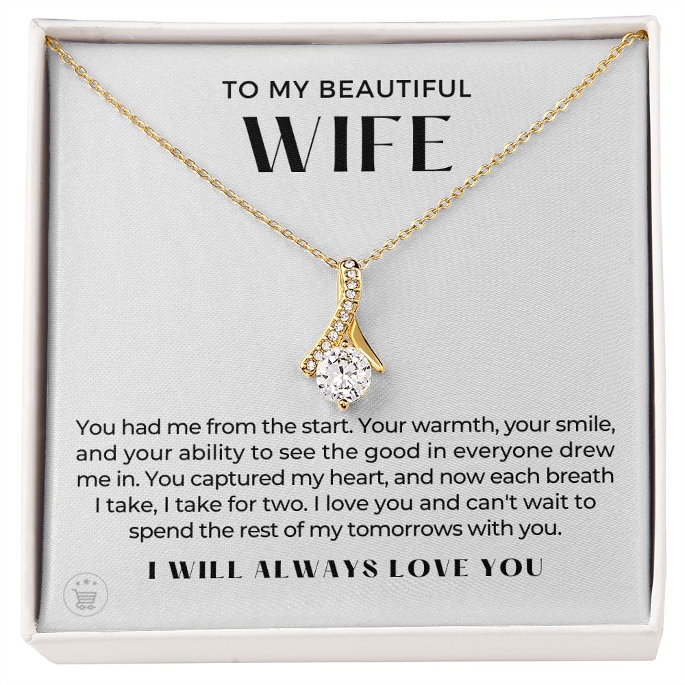 Gift For Wife | Every Step Necklace 0645T4