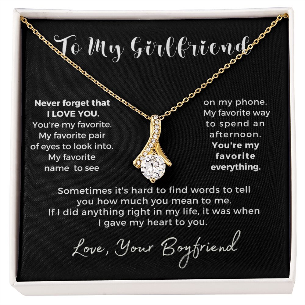 Gift For Girlfriend | My Heart Necklace 0776T1A