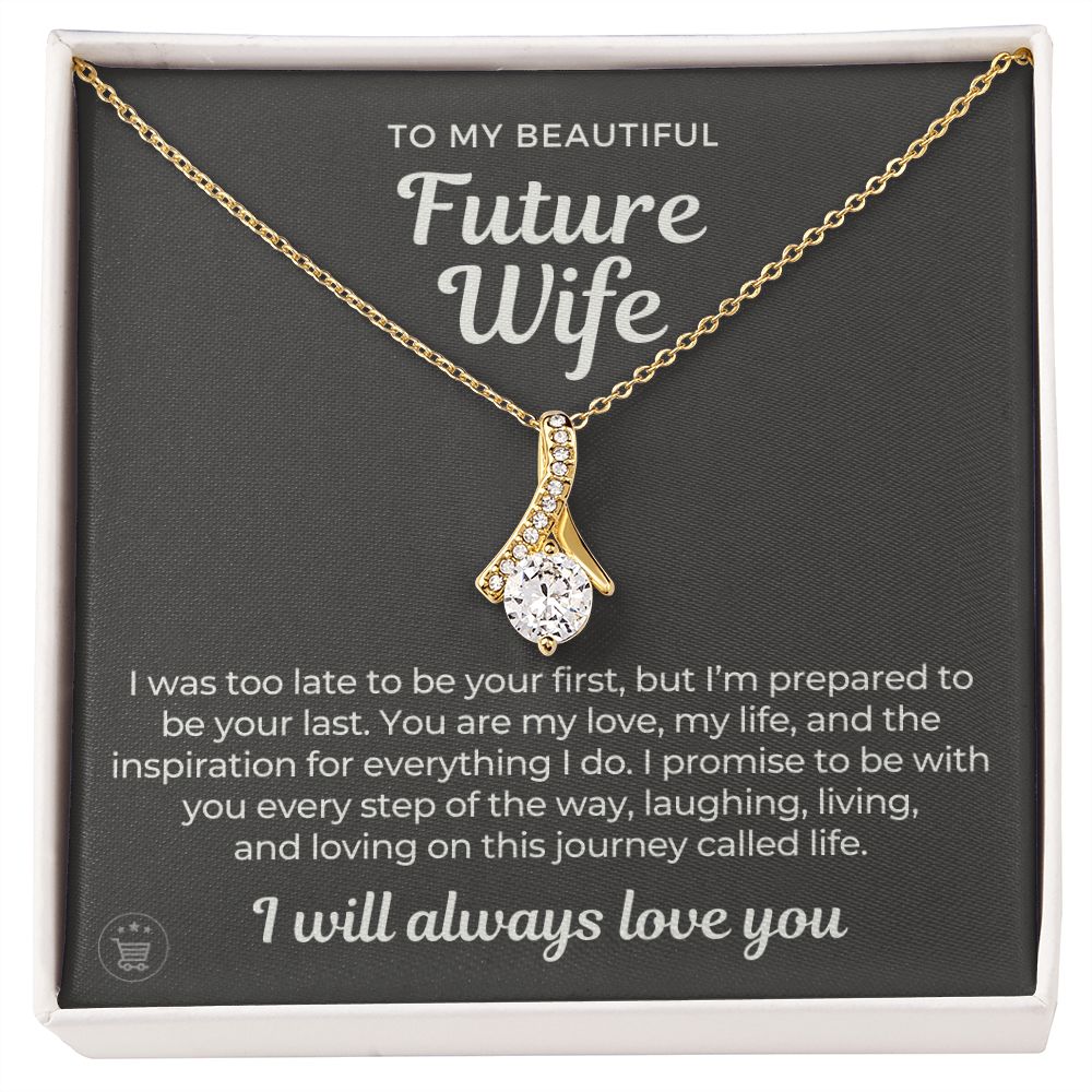 Future Wife, Mrs. Gift | Every Step Necklace 0644T3