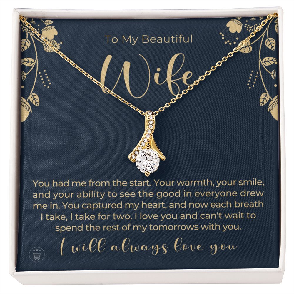 Gift For Wife | Every Step Necklace 0645T9