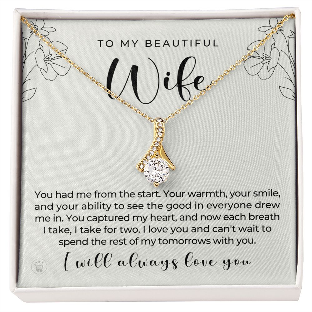 Gift For Wife | Every Step Necklace 0645T8